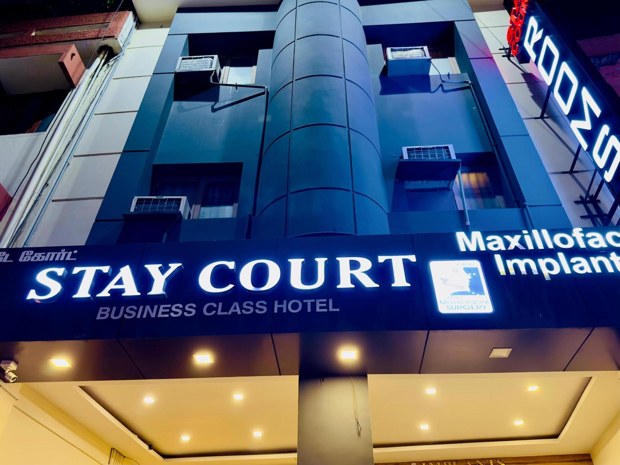 Stay Court - Business Class Hotel - Near Central Railway Station 첸나이 외부 사진